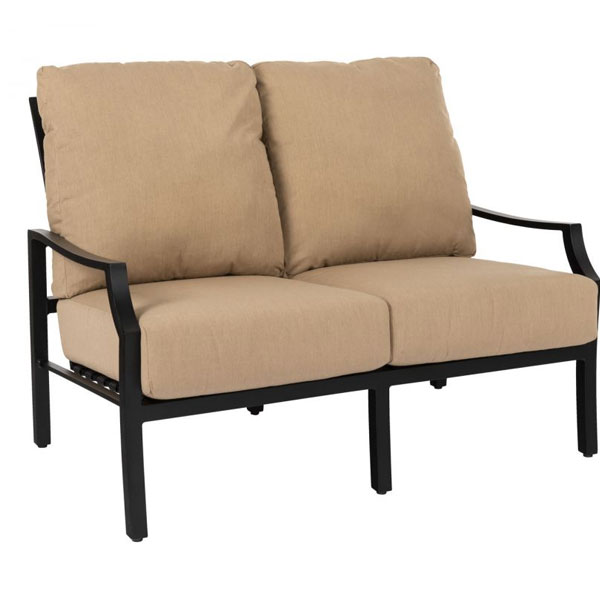 Nico Cushion Loveseat by Woodard - Image 2